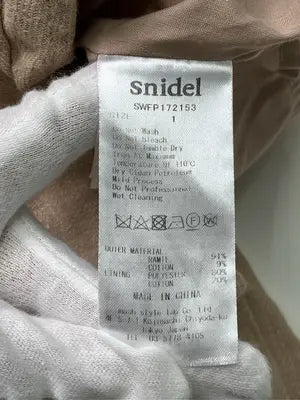 SNIDEL/スナイデル/その他パンツ/パンツ/ベージュ/1