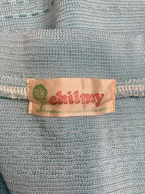 chilmy/Tシャツ/カットソー/トップス/スカイブルー