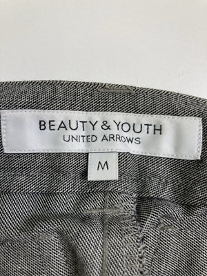 BEAUTY&YOUTH/ビューティーアンドユース/スラックス/パンツ/グレー/M