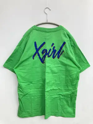 X-GIRL/エックスガール/Tシャツ/カットソー/トップス/グリーン/2
