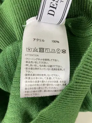 DESERTO/ニット/セーター/トップス/グリーン/XL