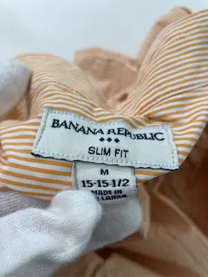 BANANA REPUBLIC/バナナリパブリック/シャツ/ブラウス/トップス/オレンジ/M