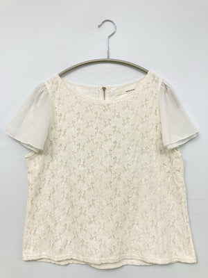 mystywoman/ミスティウーマン/シャツ/ブラウス/トップス/ホワイト/F