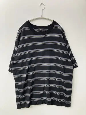 PLST/プラステ/Tシャツ/カットソー/トップス/ブラック/XXL