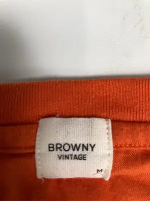 Browny Vintage/ブラウニーヴィンテージ/Tシャツ/カットソー/トップス/オレンジ/M