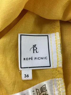 ROPE PICNIC/ロペピクニック/シャツ/ブラウス/トップス/イエロー/36