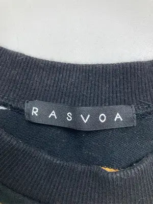 RASVOA/ラスボア/Tシャツ/カットソー/トップス/ブラック/F