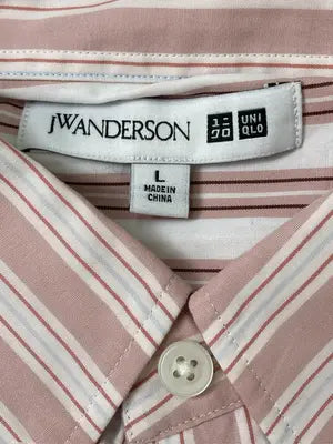 UNIQLO JW Anderson/ユニクロジェイダブリューアンダーソン/シャツ/ブラウス/トップス/ピンク/L