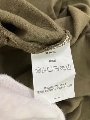 Tシャツ/カットソー/トップス/カーキ/F