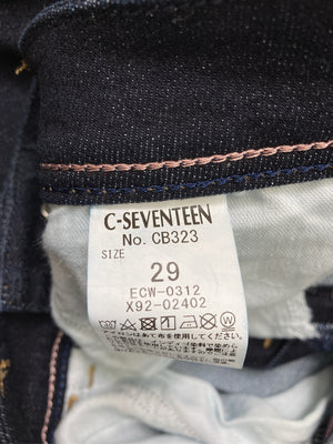 C-SEVENTEEN/シーセブンティーン/デニムパンツ/パンツ/ネイビー/29