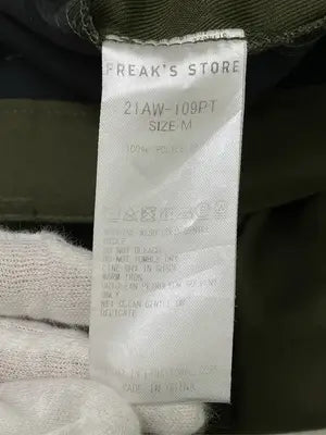 FREAK'S STORE/フリークスストア/スラックス/パンツ/カーキ/M