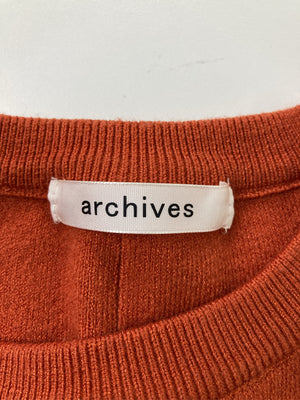 archives/アルシーヴ/スウェット/トップス/オレンジ/M