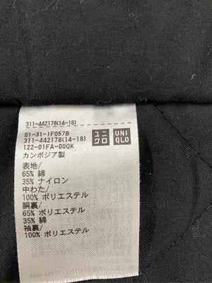 UNIQLO/ユニクロ/シャツ/ブラウス/トップス/ブラック/S