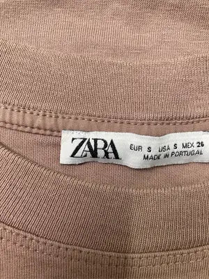 ZARA/ザラ/Tシャツ/カットソー/トップス/ブラウン/S