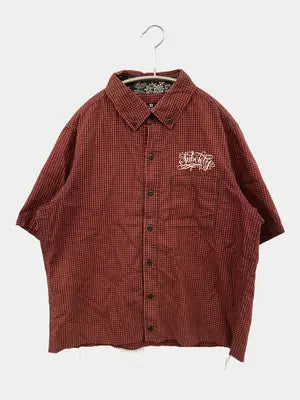 Subciety/サブサエティ/シャツ/ブラウス/トップス/レッド/M
