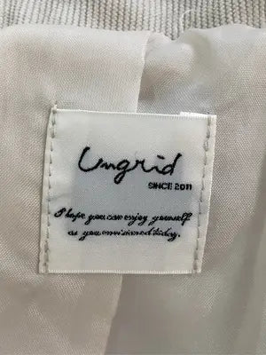 Ungrid/アングリッド/ダウンジャケット/コート/ジャケット/アウター/ベージュ/F