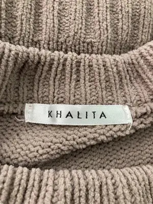 KHALITA/ハリータ/ニット/セーター/トップス/ブラウン/L