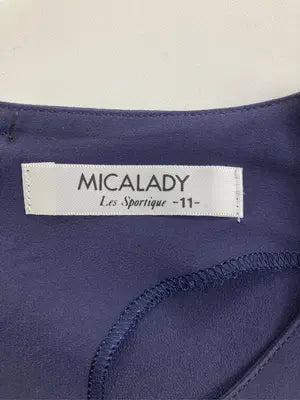 MICALADY/Tシャツ/カットソー/トップス/ネイビー/11