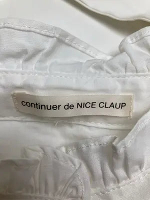 continuer de NICE CLAUP/コンティニューデナイスクラップ/シャツ/ブラウス/トップス/ホワイト/FREE