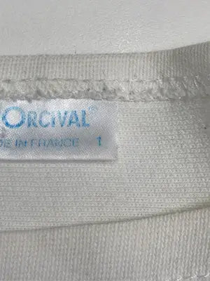 ORCIVAL/オーシバル/Tシャツ/カットソー/トップス/ホワイト/1
