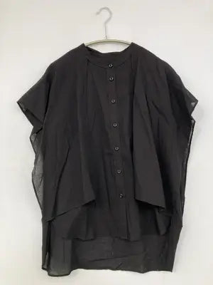 design aera/シャツ/ブラウス/トップス/ブラック/ONE SIZE