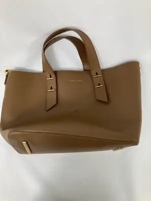CHARLES & KEITH/チャールズアンドキース/ハンドバッグ/バッグ/ブラウン