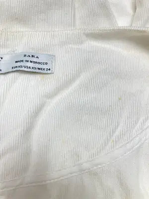 ZARA/ザラ/その他トップス/トップス/ホワイト/EUR XS/ USA XS/MEX 24