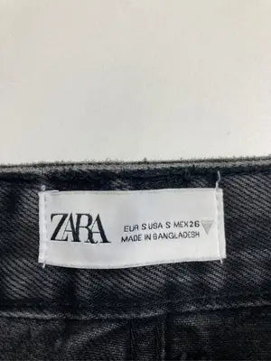 ZARA/ザラ/デニムスカート/スカート/ブラック/S