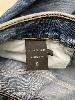 minimuze/デニムパンツ/パンツ/ネイビー/S