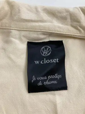 w closet/ダブルクローゼット/ベスト/トップス/ベージュ/F