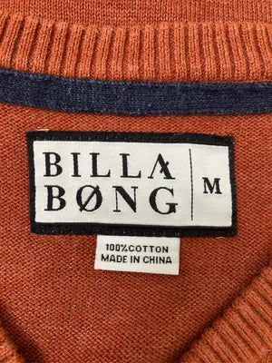 BILLABONG/ビラボン/ニット/セーター/トップス/オレンジ/L