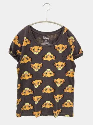 Disney/ディズニー/Tシャツ/カットソー/トップス/グレー/S