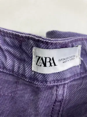 ZARA/ザラ/デニムパンツ/パンツ/ブラック/34
