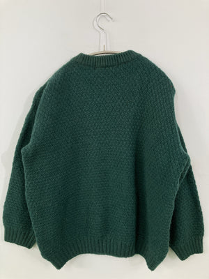 ニット/セーター/トップス/グリーン/M