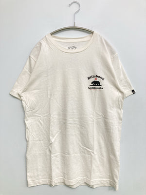 BILLA BONG/ビラボン/Tシャツ/カットソー/トップス/ホワイト/SMALL