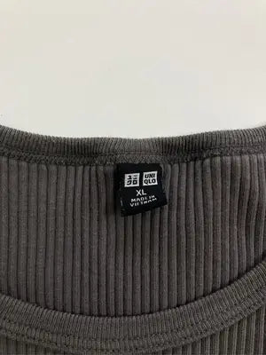 UNIQLO/ユニクロ/Tシャツ/カットソー/トップス/ブラウン/XL