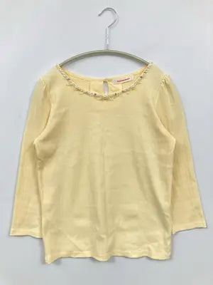a ce moment/Tシャツ/カットソー/トップス/イエロー/M