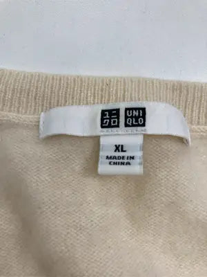 UNIQLO/ユニクロ/ニット/セーター/トップス/アイボリー/XL