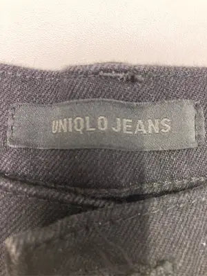 UNIQLO JEANS/ユニクロジーンズ/デニムパンツ/パンツ/ブラック/27