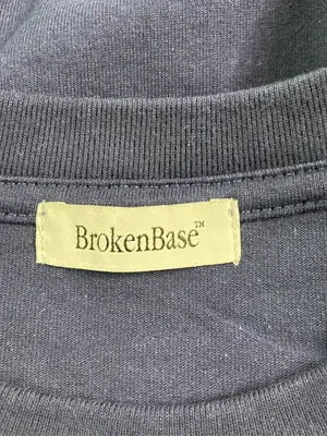 BrokenBase/ブロークンベース/Tシャツ/カットソー/トップス/ネイビー/L