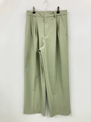 UNIQLO/ユニクロ/スラックス/パンツ/ライトグリーン/L  ウエスト69～75　ヒップ94～100