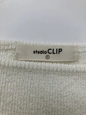 studio CLIP/スタディオクリップ/Tシャツ/カットソー/トップス/アイボリー/F
