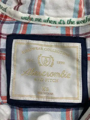 Abercrombie & Fitch/アバクロンビーアンドフィッチ/シャツ/ブラウス/トップス/ホワイト/XS