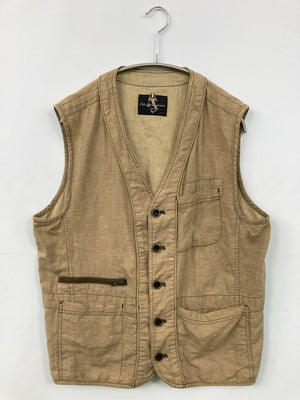 ベスト/トップス/ベージュ/L