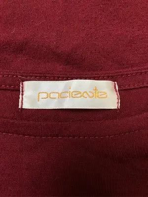 paciente/Tシャツ/カットソー/トップス/レッド/4L