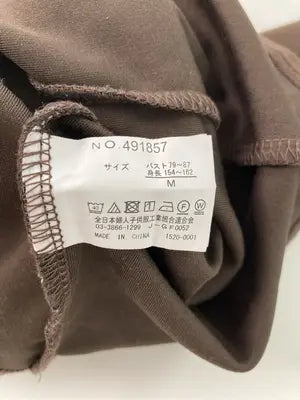 LUNACION/Tシャツ/カットソー/トップス/ブラウン/M