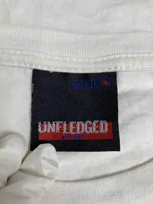 UNFLEDGED/Tシャツ/カットソー/トップス/アイボリー/XL