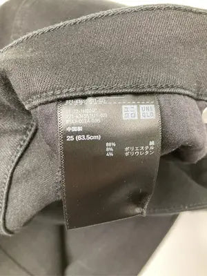 UNIQLO/ユニクロ/チノパンツ/パンツ/ブラック/25(63.5cm)