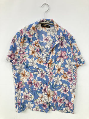 GORGE/ジョージ/シャツ/ブラウス/トップス/ブルー/M