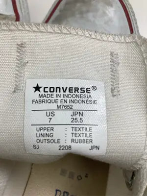 CONVERSE/コンバース/スニーカー/シューズ/ホワイト/25.5cm